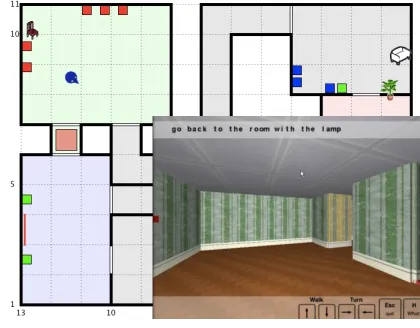 Figure 3: All candidate selected utterances when exiting the room in Figure 7