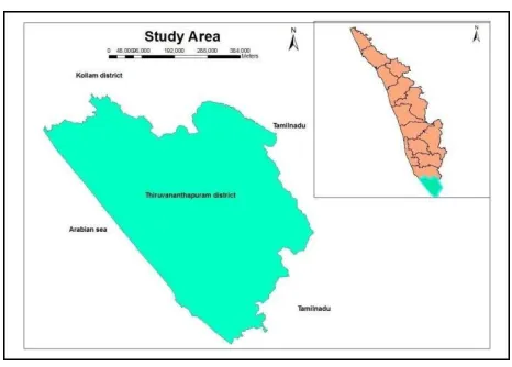 Fig 1: Location map of study area  