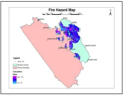 Fig 3: Coastal vulnerability map 