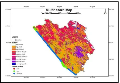 Fig 5: Drought map 