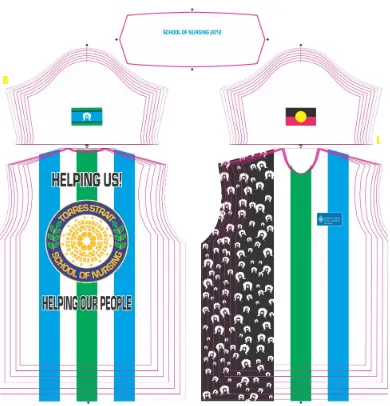 Figure 2: Student-designed polo shirt design 