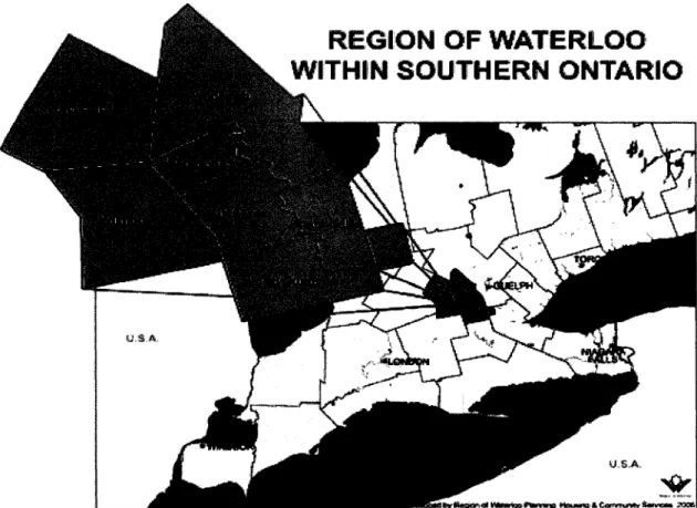 Figure 3.1 Waterloo Region 