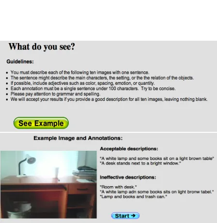 Figure 7: Screenshot of the quality control test instruc-tions: guidelines (top) and examples (bottom).