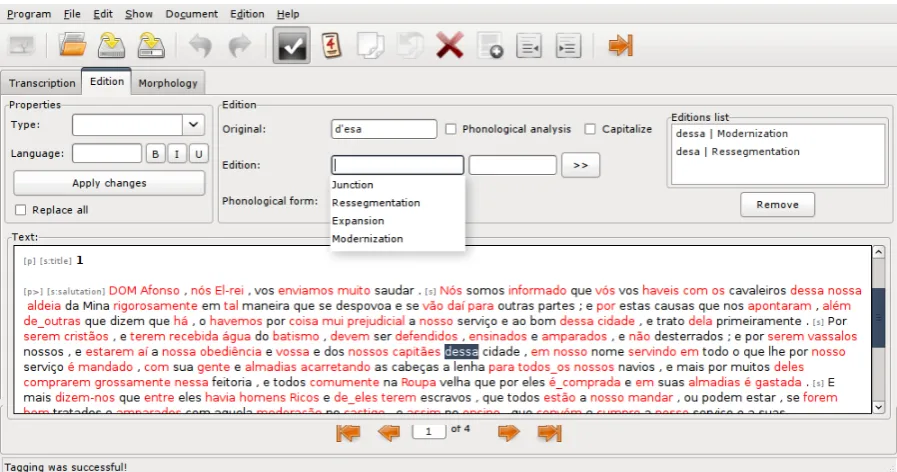 Figure 1: E-Dictor GUI.