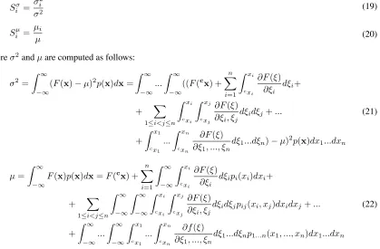 table provides the values for mean, standard deviation and the typical values used in a deterministic analysis.For uniform distributions, the minimum, maximum, and deterministic values are provided.