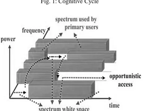 Fig. 1: Cognitive Cycle 
