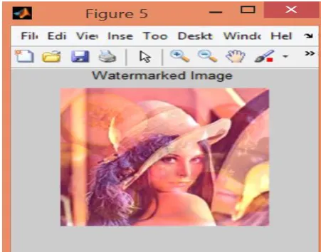 Figure 5: Original Color and Watermark Image  