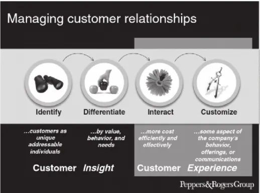 Figure 10. Analysis and Actions    Source : (Peppers, Rogers, 2016)