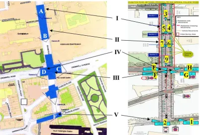 Table 1: Dates and times of cyclist observation exercise 