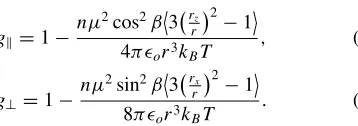 FIG. 6. (Color online) Cluster size LRef. [as a function of reduced temperature (x-ray scattering results = V 1/3 compared to the V 1/3 = (π/6L∥L2⊥)1/3 (L∥ and L⊥ from3]) and the line represents n, the number of interacting moleculesT ∗ = TN-I/T ).