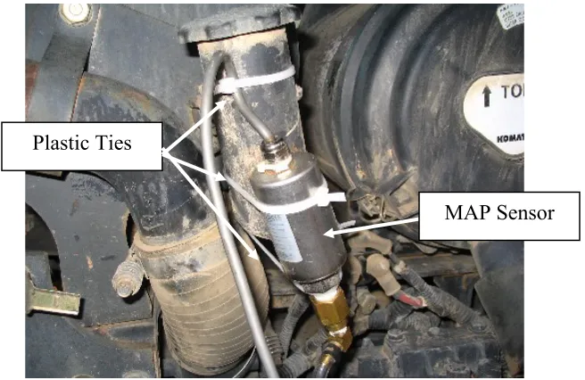 Figure 2.11.  MAP Sensor after Installation 