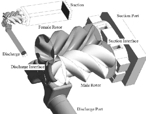 Fig. 10. Different levels of grid refinement shown for one cross section 