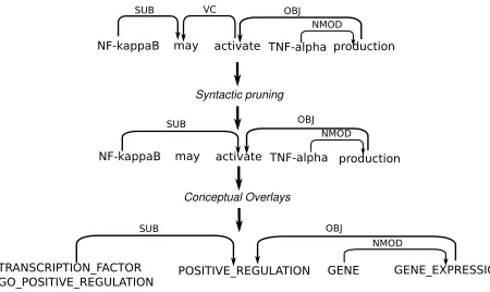 Figure 2: Trimming of Dependency Graphs.