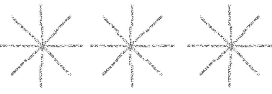 Figure 2.  The Depth Spreading Effect, a stereoscopic depth version of the Neon Color Spreading Effect