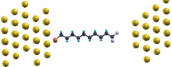 FIG. 5. �obtained by including basis functions into the vacuum region;calculations obtained with basis functions positioned only over themolecule