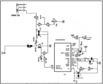 Fig 4: Schematic of sensor module  