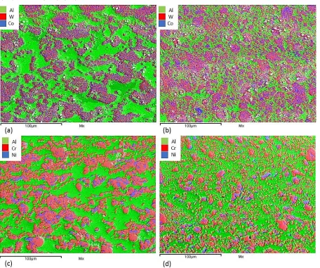 Fig 8. Optical micrograph highlighting the variation in particle refinement through the depth of the SprayStirred layer (Fig