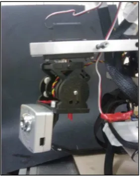 Figure 4. Platform SPT 200 mounted on the helicopter  