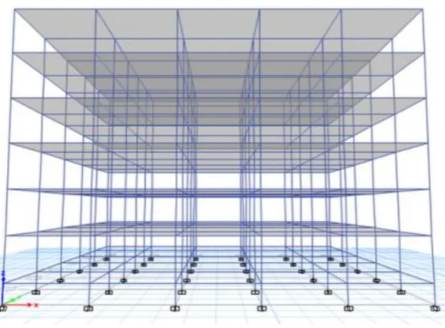 Fig 1: plan view of the normal building 