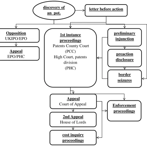 Figure 1: UK Patent Litigation System 