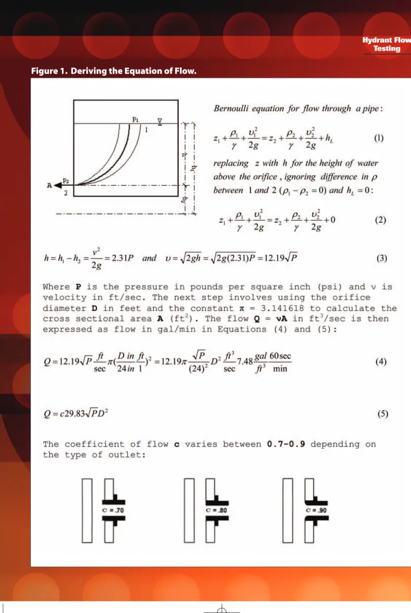 Figure 1. Deriving the Equation of Flow.