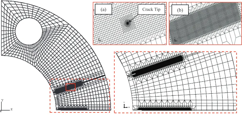 Figure 4. For computational efficiency, symmetry conditions were employed for all analysis, 