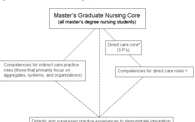 Figure 1: Model of Master’s Nursing Curriculum                        