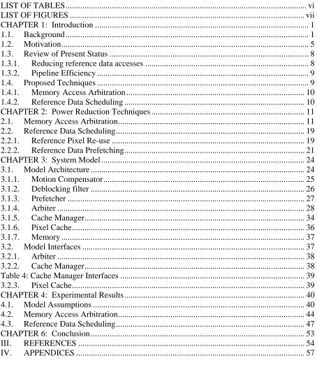 Table 4: Cache Manager Interfaces .......................................................................................