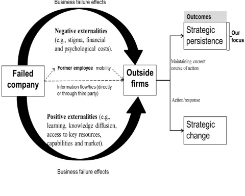 Figure 1: An organizing framework of the consequences of business failure   