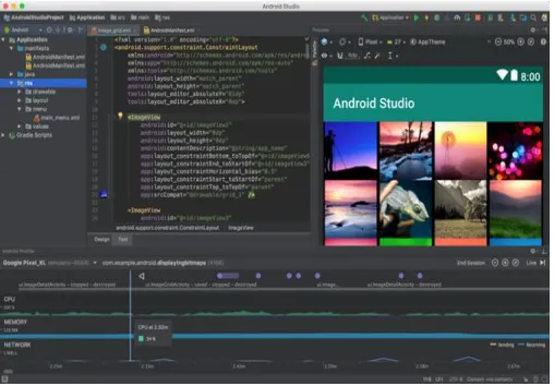 Fig 4.9 Android Studio IDE 