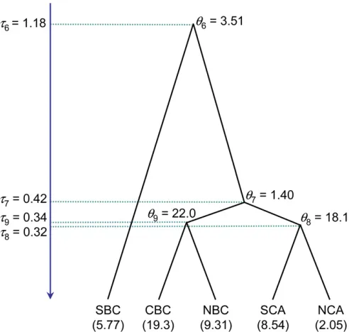 Table 2 Summary of results for 100 independent MCMC analysesof simulated data set 1 using two strategies