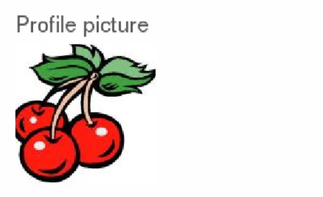 Figure 3.6: Profile picture fetched from LDAP, Personal Settings
