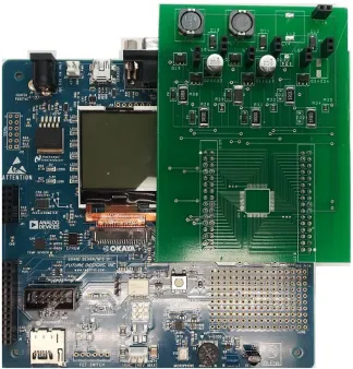 Figure 4. Converter Board on RL78 Board for CCM  