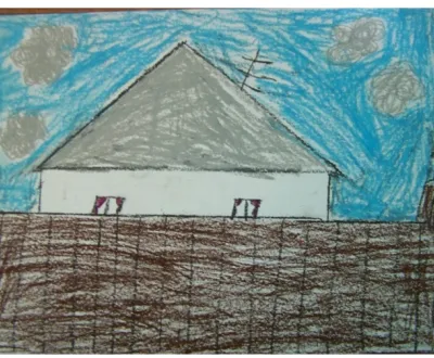 Figure 1. What is actually seen from the child’s window. 
