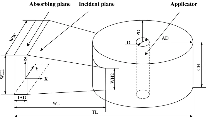 Figure 4.1 Schematic diagram of the microwave system. 
