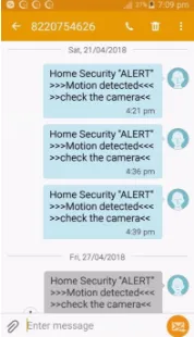 Fig 4: Flow chart of security system   