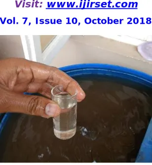 Fig (c)- turbid water sample  