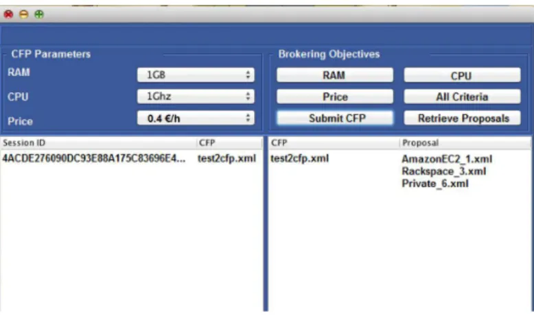 Fig. 3. Web GUI.
