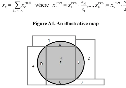 Figure A1. An illustrative map 
