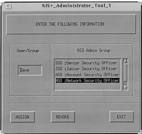 Figure 5. User interface:TOOL 1.