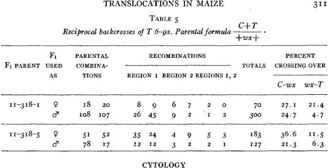 TABLE 5 