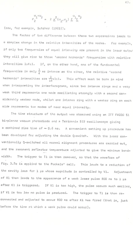 Fig. 3.5c is applied to the Pockels' cell. 