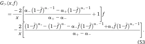 Figure 6 Walk length distribution QJ for uniformly distributed ﬁtnessescomparing simulation (points) and analytical results (lines) in (C27).