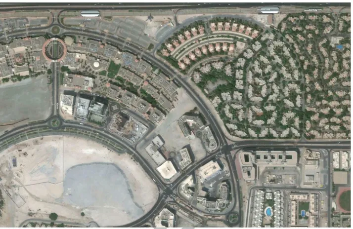 Figure   3:   The   various   compound   developments   within   the   Dubai   Internet   City   and   Dubai   Media   City