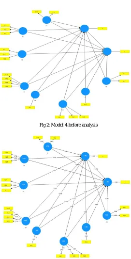 Fig 2: Model 4 before analysis  
