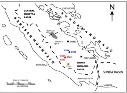 Figure 1. Water and coal sampling locations 