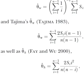 Figure 1 summarizes how a predictor vector Xlength 120 is obtained for a 40-kb DNA sequence usingthese of k ¼ 6 statistics on 20 subsegments, each of length