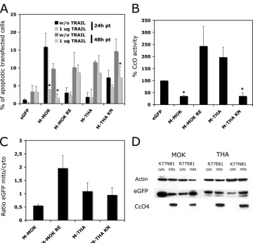 TABLE 3. Effects of mutations at positions 77 and 81 ofM-MOK and M-THAa