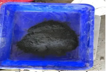 Figure 1: Coconut shell chips 