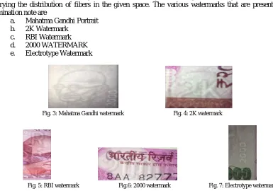 Fig. 8: See through register both obverse & reverse 